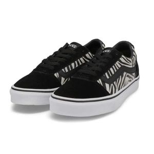 Women’s Ward Metallic Zebra Vans Size 8 BNIB